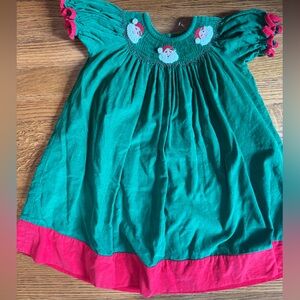 Green Corduroy Dress